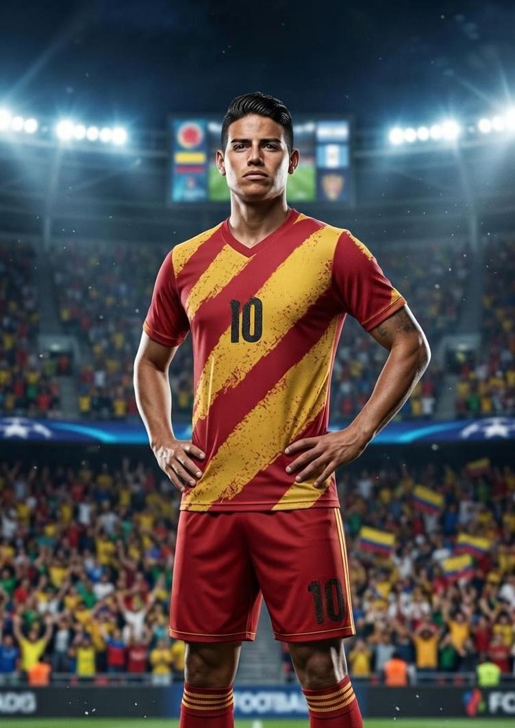 Colombia World Cup Jersey – Custom Name & Number