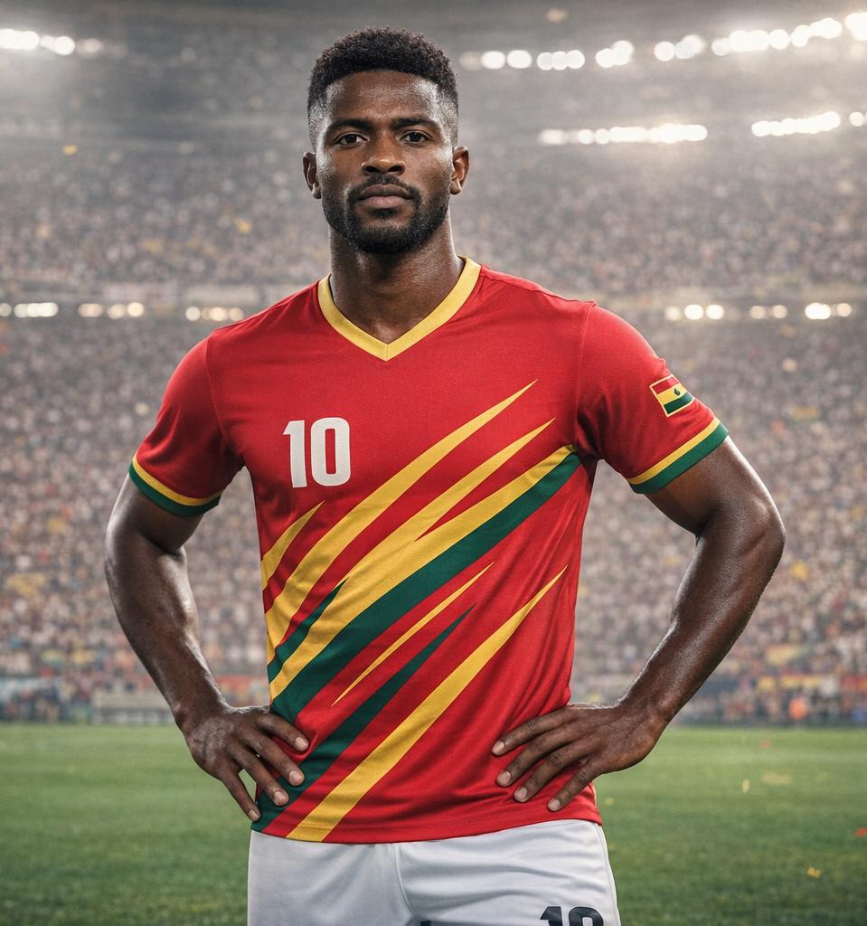 Ghana World Cup Jersey – Custom Name & Number
