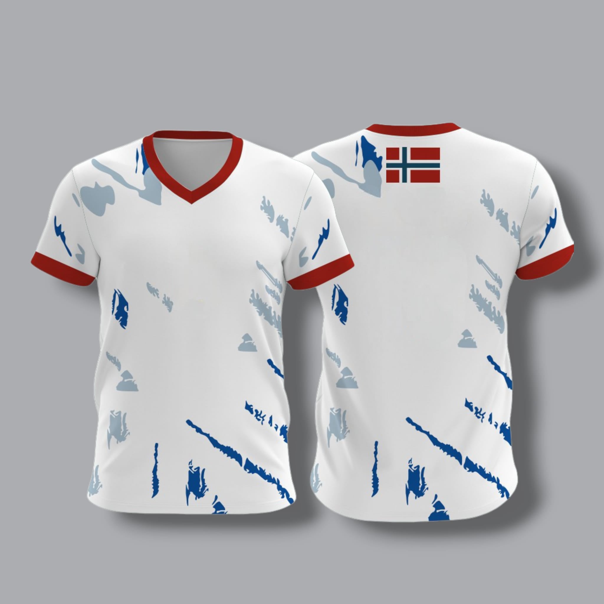 Norway World Cup Jersey – Custom Name & Number