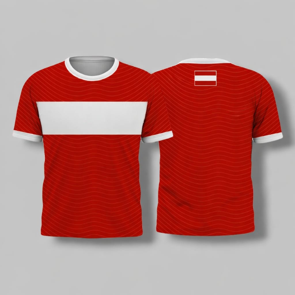 Austria World Cup Jersey – Custom Name & Number