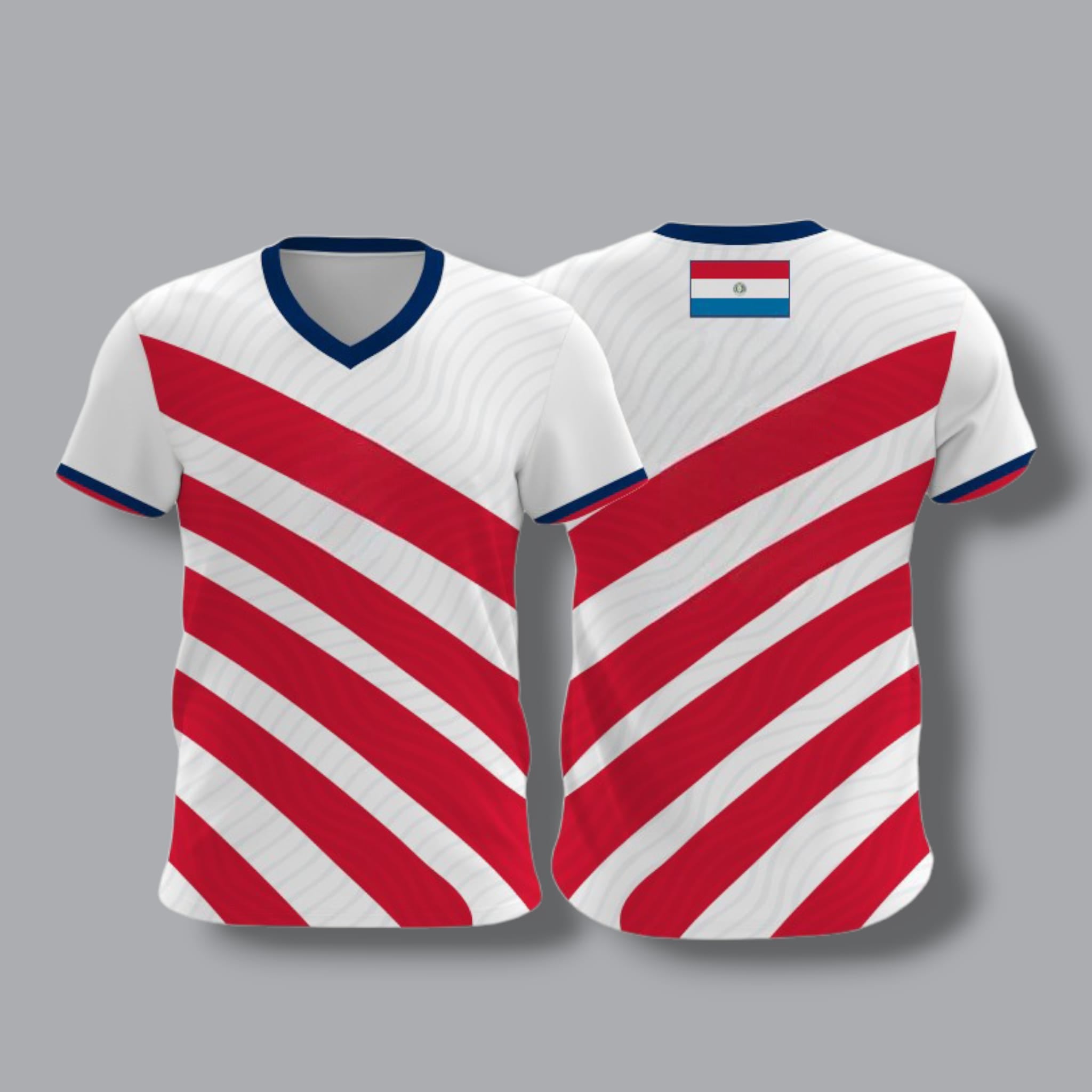 Paraguay World Cup Jersey – Custom Name & Number