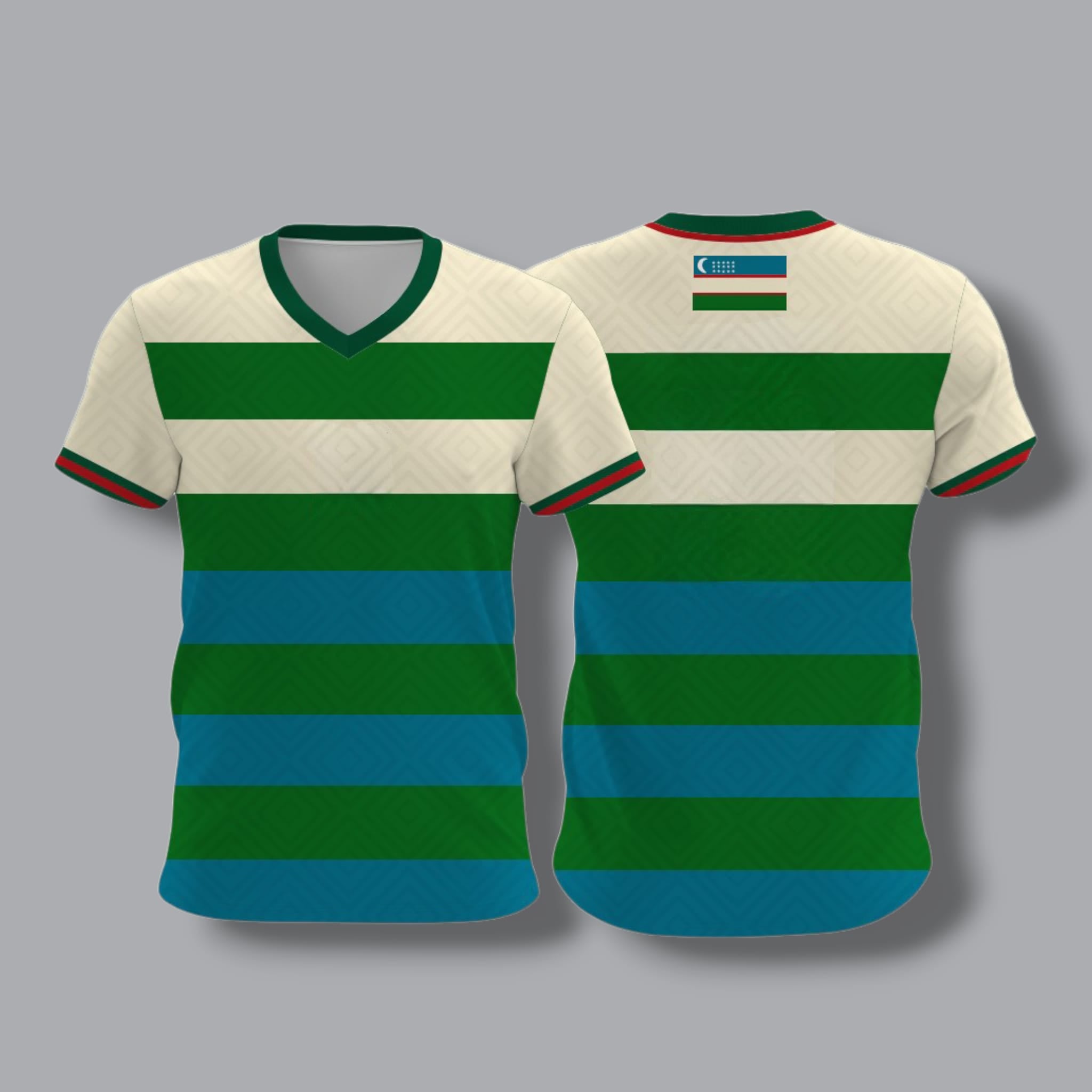 Uzbekistan World Cup Jersey – Custom Name & Number