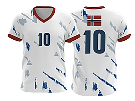 Norway World Cup Jersey – Custom Name & Number