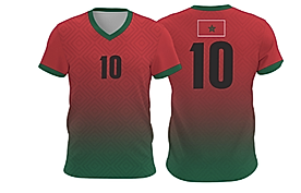 Morocco World Cup Jersey – Custom Name & Number