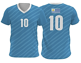 Uruguay World Cup Jersey – Custom Name & Number
