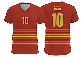 Spain World Cup Jersey – Custom Name & Number